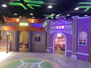 Enfants <span class=keywords><strong>Club</strong></span> Café Intérieur Aire De Jeux Équipement Doux Intérieur Aire De Jeux Enfants Intérieur Jeu De Rôle Maison pour Ville Ville Aire De Jeux - Product Image 2