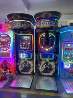 LeChen LC-6112229 Machine d'arcade de boxe professionnelle en métal robuste avec accepteur de billets et lecteur de cartes de crédit, à monnayeur, pour bars et clubs