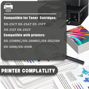 Cartuccia Toner Originale Sharps DX25 Compatibile con Fotocopiatrici DX-2008 2508 DX-2000 2500, Toner a Colori per Stampanti Sharps - Product Image 3
