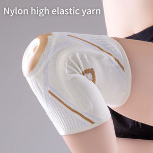 Protège-coudes et genouillères ajustables en nylon pour adultes, manchon de compression, paire de <span class=keywords><strong>soutien</strong></span> - Product Image 5