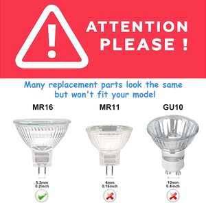 หลอดไฟ LED MR16 ขนาด 5.3 มม. ฐานพลาสติก ไฟฉุกเฉินพร้อมรีโมทคอนโทรล สำหรับตั้งแคมป์และไฟสปอตไลท์/โคมไฟ - Product Image 1