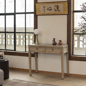 โต๊ะ<span class=keywords><strong>คอน</strong></span>โซลไม้เก่าสไตล์เรโทร เฟอร์นิเ<span class=keywords><strong>จ</strong></span>อร์จีนโบราณสุดหรู สำหรับห้องนั่งเล่น โรงแรม และอพาร์ตเมนต์ - Product Image 2