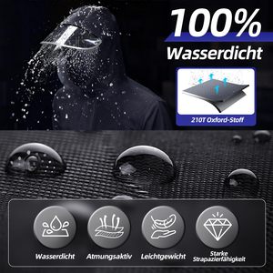 Impermeable para Adultos, de Poliéster, Largo, para Hombre y Mujer, para <span class=keywords><strong>Ciclismo</strong></span> y Motociclismo - Product Image 4