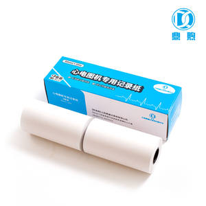 80mm*20m Top Verkochte Thermische Grafiekpapier Medische Registratie <span class=keywords><strong>ECG</strong></span> Papier voor <span class=keywords><strong>ECG</strong></span> Apparaat - Product Image 4