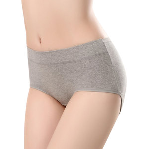 JOGOGO Atacado Personalizado Novo Popular Calcinhas Femininas Plus Size de Cintura Média em Cores Sólidas, Confortáveis e Respiráveis - Product Image 5