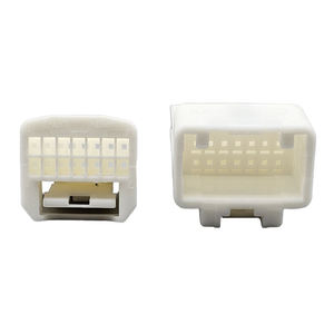 Custom Auto Parts 14 Pin Male Female Electrical Automotive White Connector Terminals <b>Plug</b> - Product Image 6
