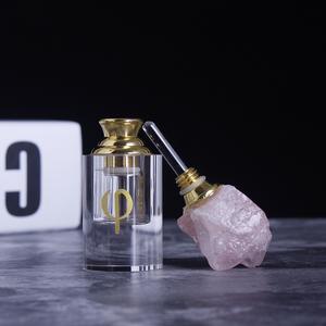 저렴한 천연 마노 로즈 쿼츠 스톤 크리스탈 향수 병 우드 오일 병 - Product Image 6