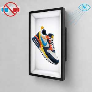 Reproductor de Publicidad LCD <span class=keywords><strong>3D</strong></span> sin <span class=keywords><strong>Gafas</strong></span>, Señalización Digital de 21.5 Pulgadas, Pantalla Estereoscópica sin <span class=keywords><strong>Gafas</strong></span> <span class=keywords><strong>para</strong></span> Promoción en Escaparates - Product Image 1