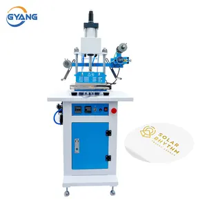 Pneumatic Hot Stamping Foil Machine Automatic Gilding Pressing card Embossing Machine