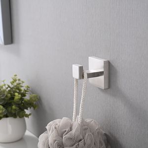 DB Luxury Bathroom <b>Hardware</b> Set Stainless Steel Brushed Finish Wall Mounted Modern Design for Hotels - Product Image 3