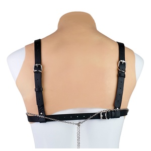 QKKQ Cubrepezones Metálicos con Cinturón, Pinza para Pezones, Masajeador de Pezones, Juguete Erótico BDSM para Parejas - Product Image 3