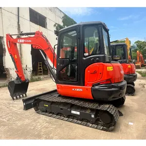 Kubota kx165 5.5Ton RTS! 99%, новый подержанный экскаватор, 2023, Япония, Мини, Новое поступление, EPA CE, хорошее состояние, Лидер продаж, бутик, низкие часы