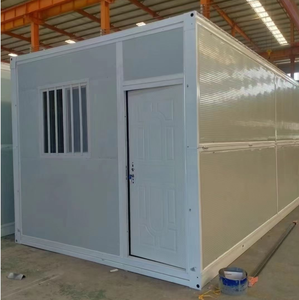 Casa Container Modulare Espandibile di Lusso 20ft/40ft, Casa in Acciaio Smontabile per Campeggio e Negozi, Concetto di Casa Moderna Compatta - Product Image 1