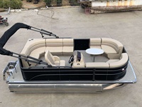 Bateau de pêche ponton flottant en aluminium, créatif, nouveau,