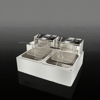 WINNERS DZL-D 12L Friteuse électrique commerciale de table compacte 2500W 220V Garantie 1 an pour hôtels et restaurants