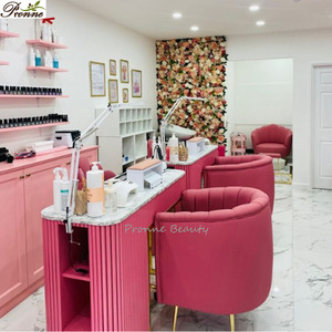 Muebles <span class=keywords><strong>de</strong></span> spa personalizados franceses, <span class=keywords><strong>MESA</strong></span> <span class=keywords><strong>DE</strong></span> <span class=keywords><strong>MANICURA</strong></span> <span class=keywords><strong>pequeña</strong></span> <span class=keywords><strong>de</strong></span> mármol con ventilador <span class=keywords><strong>de</strong></span> escape - Product Image 2