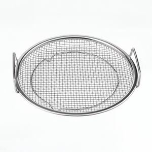 तेल फ़िल्टरिंग शुद्ध स्टीमर बास्केट माल नाली पैन पुनः प्रयोज्य तेल ड्रिप फ़िल्टरिंग डिश कूलिंग रैक नूडल्स के लिए ठंडा रैक - Product Image 2