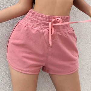 Shorts de sport décontractés amples et légers pour femmes, taille haute, coupe trapèze, grande taille, été 2025 – Vente en gros à prix réduit - Product Image 2