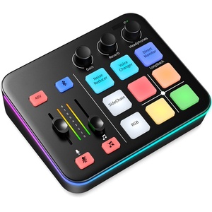 Interfaz de Audio Profesional Mejorada, 2 Entradas XLR, Alimentación Phantom de 48V, Transmisión en Vivo, Podcasting - Product Image 1