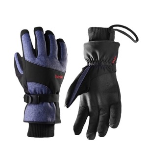Boton Winter <b>Ski</b> Gloves Warm Windproof Waterproof Cuffs For Snowboarding Unisex - Product Image 3