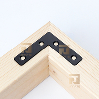 Support en T réglable en acier inoxydable bleu/noir pour armoire, meuble, bureau, table – Quincaillerie décorative pour usine