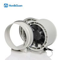 Ventilateur en ligne à moteur EC de 10 pouces pour tente de culture hydroponique, homologué ETL, approuvé SAA, ventilateur de ventilation pour grenier, vente en gros