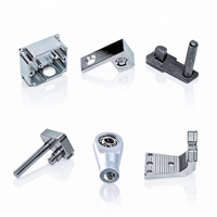 Support de boîtier en alliage d'aluminium usiné sur mesure par CNC, tournage et fraisage de haute précision, composants mécaniques industriels OEM ODM