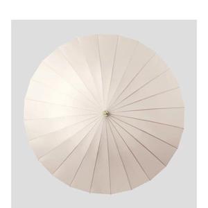 24 Rib Long Handled <b>Umbrella</b> Large Business Solid Color Wind Resistant Straight Shaft Reinforced Manual Open Sunny Rainy Use - Product Image 1
