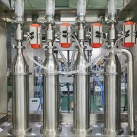 Machine de remplissage automatique de liquides à piston multifonctionnelle pour bouteilles de miel parfumé et d'huile de cuisson