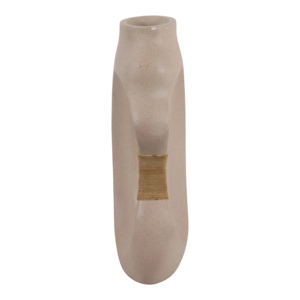 Vaso Astratto Ecomix Moderno Scultoreo con Manico per Arredamento Soggiorno e Esposizione Decorativa - Product Image 6