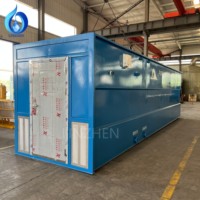 MBBR Automatische Professionele Efficiënte Biologische Rioolwaterzuiveringsinstallatie met Pomp Media Motor 500m/d