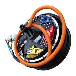 Moteur DKYS 60V 72V 3000W 10 pouces 50H pour scooter, vélo, moto, moyeu avec double capteur Hall, pièces décoratives 10 pouces 3000W double capteur Hall - Product Image 3