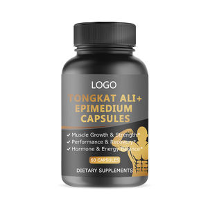 Compléments alimentaires naturels à base de plantes pour hommes, capsules de Tongkat Ali et d'Epimedium - Product Image 1