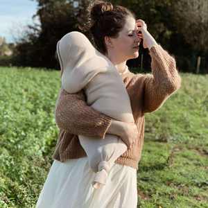 Super morbido e accogliente con nodo fasciante sacco a pelo per neonato abito da neonato con cappello <span class=keywords><strong>in</strong></span> Set biancheria da letto per neonati - Product Image 5