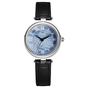 Vintage Leather Quartz <b>Watch</b> <b>For</b> <b>Women</b> Small Elegant Waterproof <b>Wrist</b> <b>Watch</b> - Product Image 6