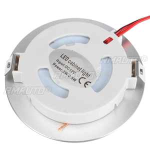 Lampe LED intérieure 12V avec interrupteur tactile pour camping-car, caravane, bateau, camping-car, voiture, lumière de plafond ronde, dôme, toit - Product Image 4