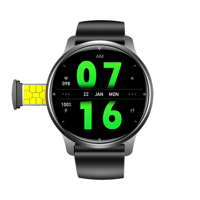 1.508inch Amoled Screen Smartwatch P68, 2+16gb 4G Wifi Call Music Android Smart Watch Men