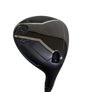 Cabeza de Palo de Golf Híbrido Negro para Diestros, Alternativa Forjada a la Madera de Fairway, con Empuñadura de Goma para Entrenamiento de Golf - Product Image 4