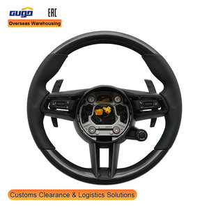 Volant de voiture en cuir et fibre de carbone GUGO Luxury à 3 branches pour <span class=keywords><strong>Porsche</strong></span> <span class=keywords><strong>911</strong></span> (992) 2020+ Résistance aux UV/à la corrosion Garantie de 2 ans - Product Image 1