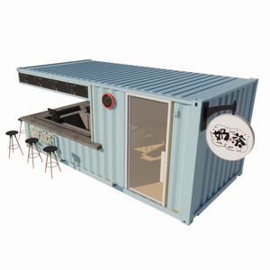 20-Fuß-Container Kostengünstige Versandcontainer Vorgefertigte Geschäfte und Häuser zum Verkauf - Product Image 2