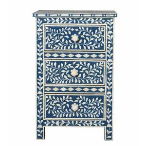 Meuble de rangement à tiroirs en os incrusté, design unique, artisanal, pour chambre à coucher, couloir et salon, à prix compétitif - Product Image 4