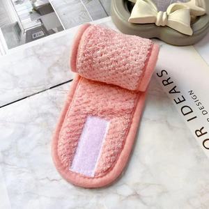 Custom logo Single Pineapple Grid Magic Tape Headband Girls <strong>Spa</strong> <strong>Facial</strong> <strong>Towel</strong> - Product Image 1