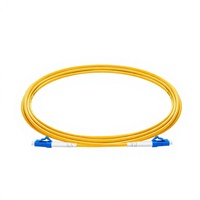 Kabel Patch Fiber Optik Simplex LC UPC FTTX FTTH FTTR 1m SM Jump Cable untuk 4G Indoor Outdoor