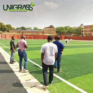Unigrass Nouveauté 2024 <span class=keywords><strong>Gazon</strong></span> Artificiel 30Mm pour Terrain de Football Pas de Caoutchouc Pas de Sable <span class=keywords><strong>Gazon</strong></span> <span class=keywords><strong>Synthétique</strong></span> Terrain de Golf - Product Image 2