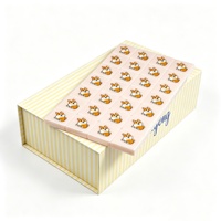 Coffret Cadeau Mahjong à Fermeture Magnétique Rigide, Logo Personnalisé, Impression Striée, Emballage de Luxe pour Parfum, Boîte Mahjong