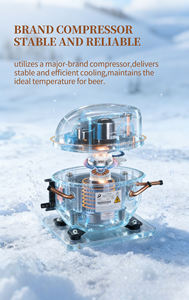 Máquina Expendedora Automática de Cerveza Fría de Seis Cabezas de Acero Inoxidable para Mercado Nocturno, Personalizada por <span class=keywords><strong>el</strong></span> Fabricante, para Tratamiento de Agua - Product Image 5