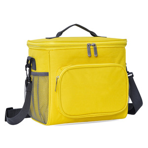 Large Capacity Cooler Bag Waterproof Oxford Portable Zipper Thermal Lunch Bags for Women Lunch <b>Box</b> Picnic Food Bag - Product Image 1