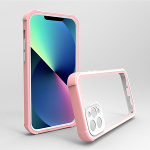 Custodia per <span class=keywords><strong>iPhone</strong></span> 15 <span class=keywords><strong>Pro</strong></span> Max, vendita all'ingrosso, nuovo design antiurto, trasparente, custodia 4 in <span class=keywords><strong>1</strong></span> in TPU+PC acrilico per <span class=keywords><strong>iPhone</strong></span> 14 Max. - Product Image 4