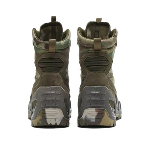 Botas de Senderismo Tácticas con Puntera de Acero, Duraderas e Impermeables, Parte Superior Sintética, Suela de Goma, para Hombre, Trekking al Aire Libre, Uso en Todas las Estaciones - Product Image 3