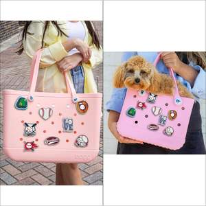 Baseball <b>Bag</b> <b>Charms</b> for Bogg <b>Bag</b> Bling Acrylic Sport <b>Charm</b> for Bogg <b>Bag</b> Accessories Compatible with Simply Southern Beach Tote - Product Image 3